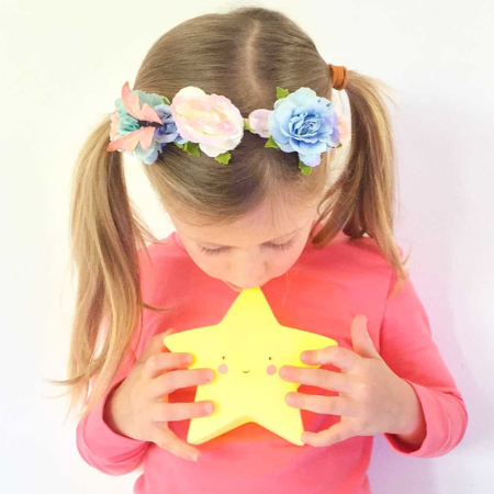 Picture of A Little Lovely Company® Little Light Star Yellow