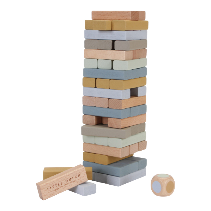 Picture of Little Dutch® Wooden tower game