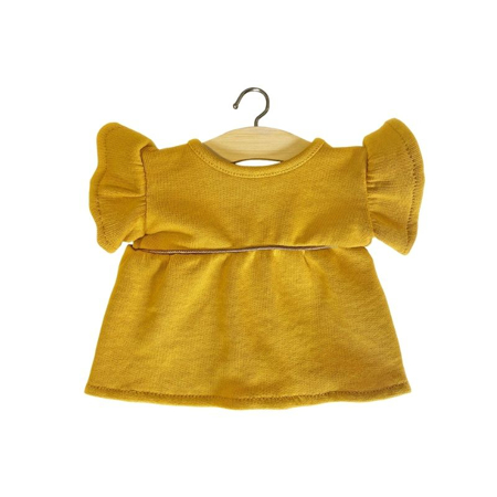 Picture of Minikane® Mustard Fleece Daisy Dress 34cm