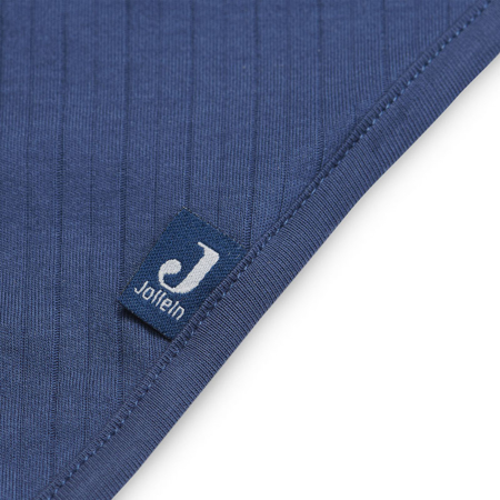 Picture of Jollein® Bib Bandana Basic Stripe Jeans Blue 2 pcs.