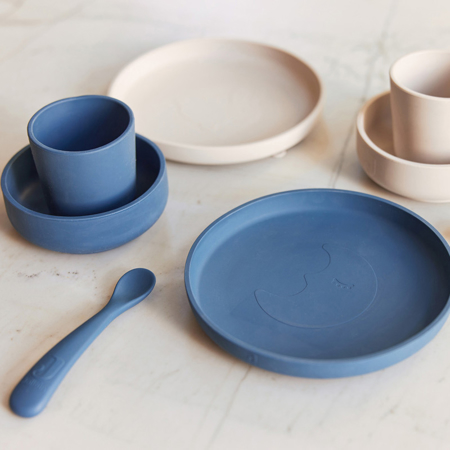Picture of Jollein® Silicone dinner set Nougat