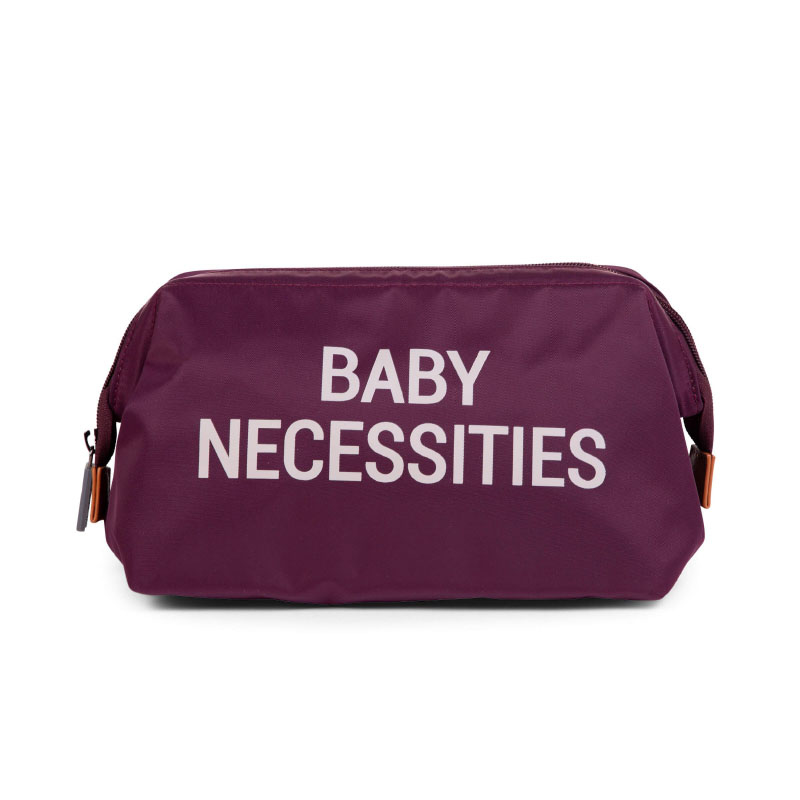 Picture of Childhome® Baby Necessities Toiletry Bag Aubergine