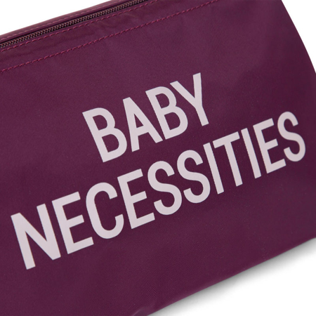 Picture of Childhome® Baby Necessities Toiletry Bag Aubergine