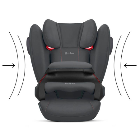 Cybex® Car Seat Pallas B2-Fix PLUS Lux (9-36 kg) Dark Grey