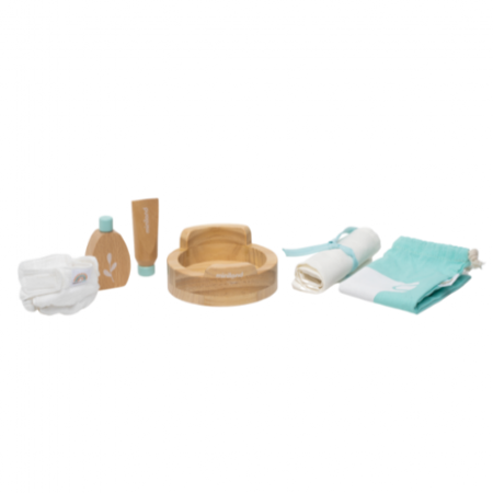 Picture of Miniland® Doll Wooden Care Set