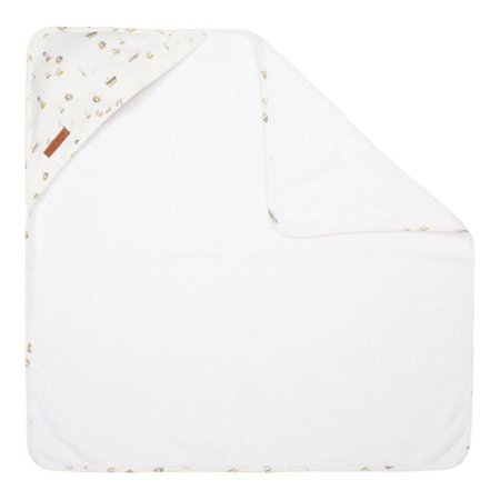 Little Dutch® Hooded towel Sailors Bay White 75x75