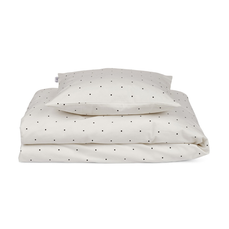 Picture of Liewood® Bed Linen Ingeborg Junior Classic Dot Creme de la Creme 100x140