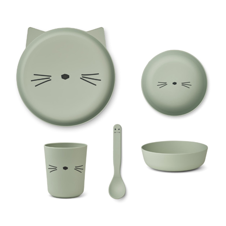 Picture of Liewood® Brody Junior Set Cat Dusty Mint