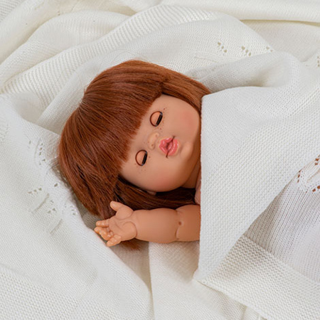 Minikane® Doll with sleeping eyes Capucine Nasturtium 34cm