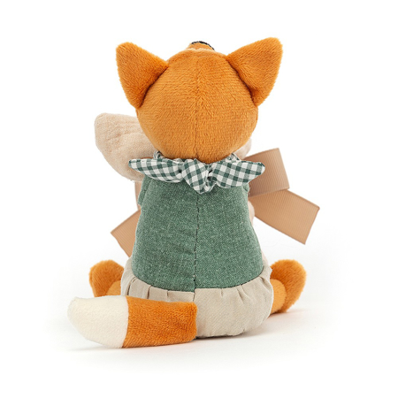 Picture of Jellycat® Little Rambler Fox Soother 14x7