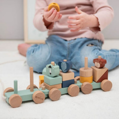 Picture of Trixie Baby® Wooden animal train