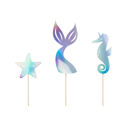 Picture of Party Deco® Cake Topper Mermaid