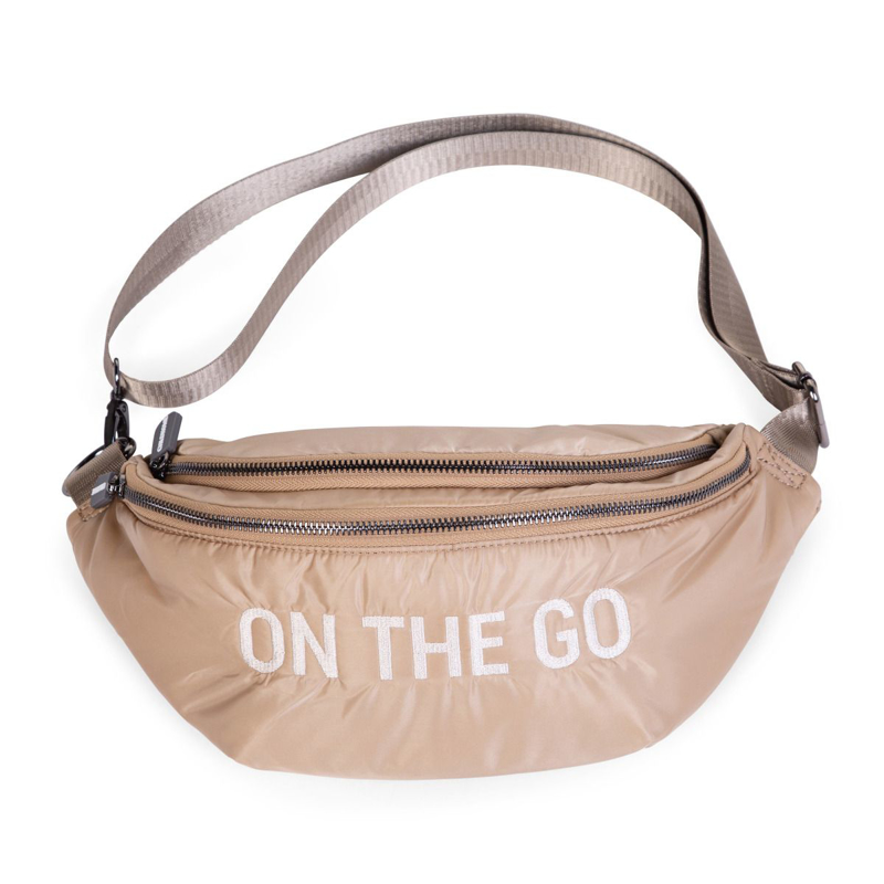 Picture of Childhome® Banana bag On the Go Hip Bag Beige