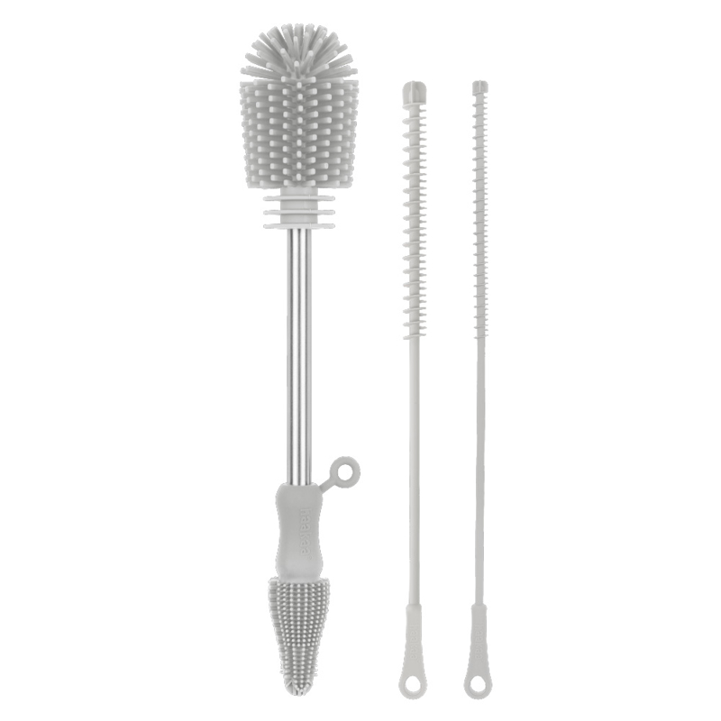 Picture of Haakaa® Silicone Cleaning Brush Kit Suva Grey
