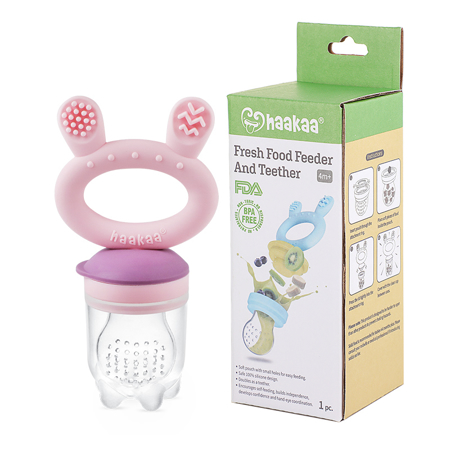 Picture of Haakaa® Fresh Food Feeder Pink