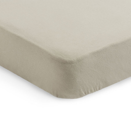 Picture of Jollein® Fitted Sheet Jersey Nougat 2pack 120x60