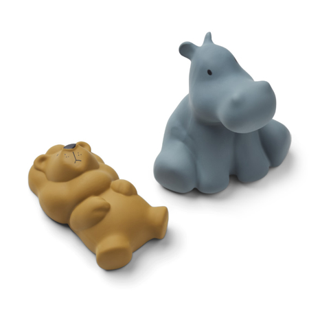 Picture of Liewood® Vikky bath toys Safari/Whale Blue Mix