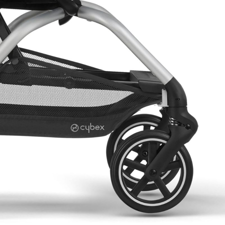 Picture of Cybex® Stroller Eezy S Twist PLUS 2 (0-22kg) - Silver Frame Deep Black