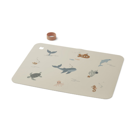 Picture of Liewood® Jude placemat Sea Creature/Sandy Mix