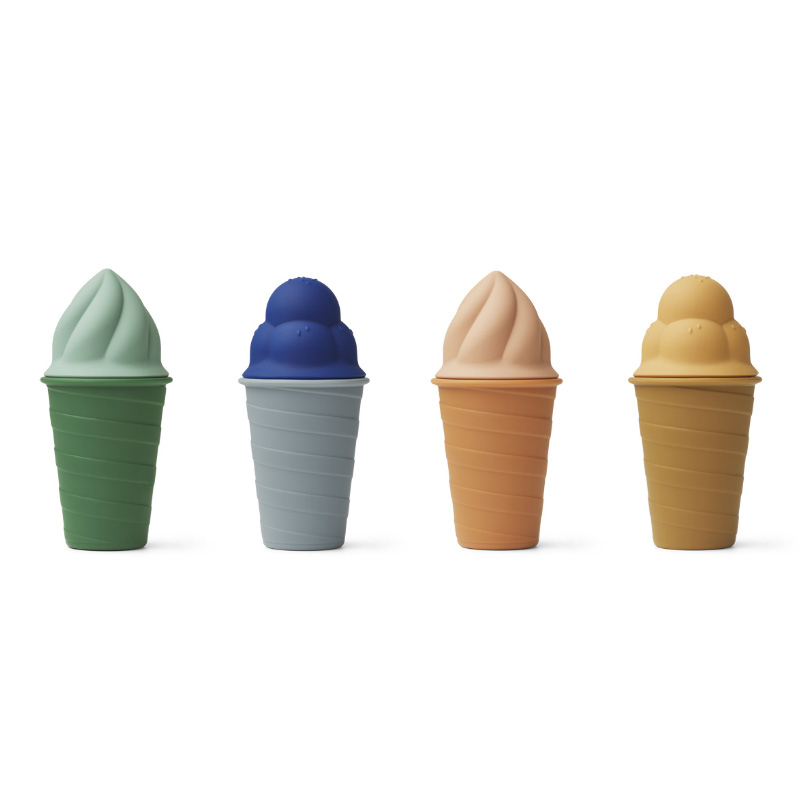 Picture of Liewood® Bay Ice Cream Toy 4 pack Surf Blue Multi Mix