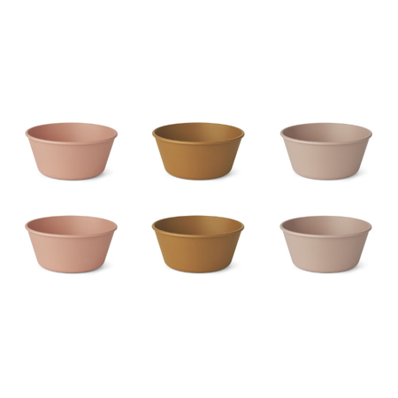 Picture of Liewood® Irene bowl 6-pack Rose Multi Mix