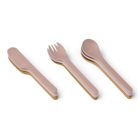 Picture of Liewood®  Cutlery Set 9 Pack Ryan Rose Multi Mix