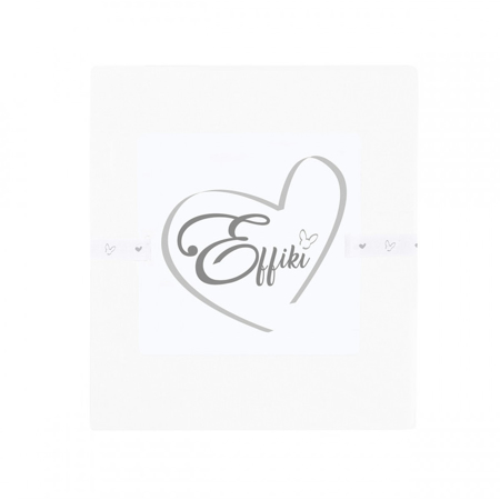 Effiki® Fitted sheet Effiki 100% cotton White 60x120