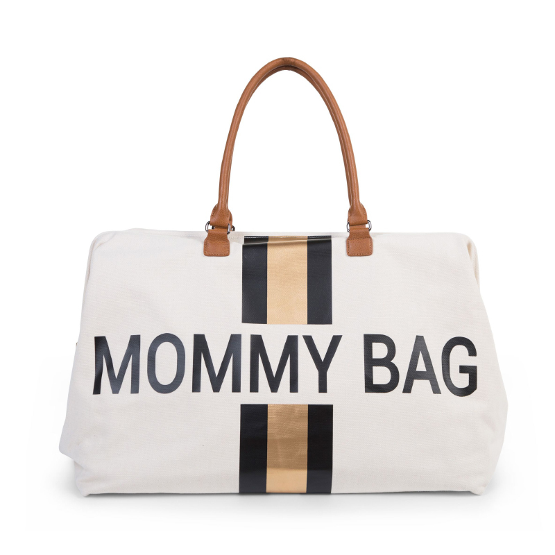 Childhome® Mommy Bag Canvas Black/Gold