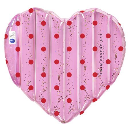 Picture of Swim Essentials® Airbed Pink Glitters Heart
