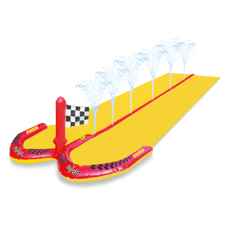 Swim Essentials® Sprinkler Slide Racing