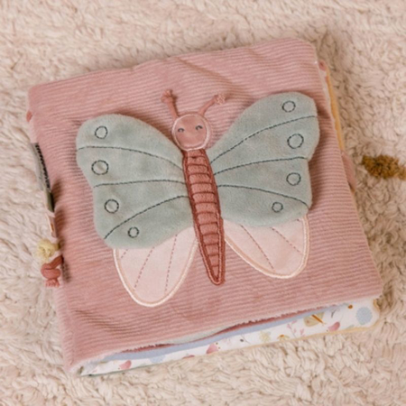 Picture of Little Dutch® Soft activity book Flowers&Butterflies