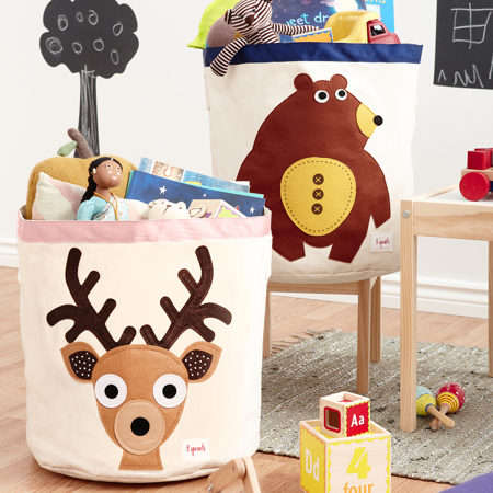 Picture of 3Sprouts® Storage Bin Deer