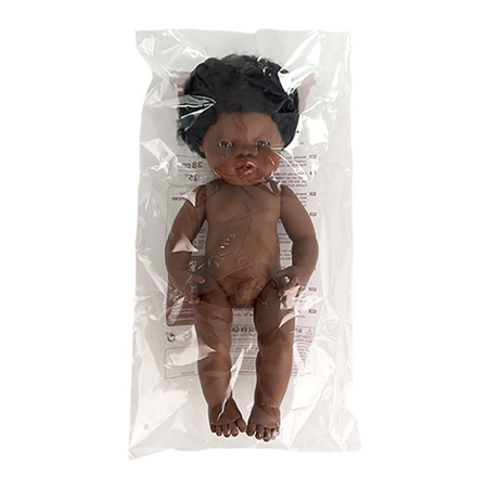 Picture of Miniland® Baby doll African Boy 38cm