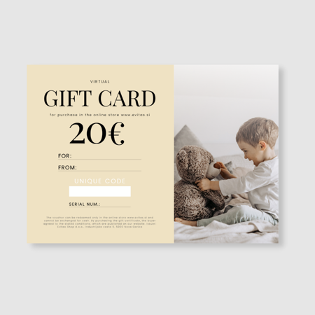 Evitas.com | Virtual Gift Card 20€