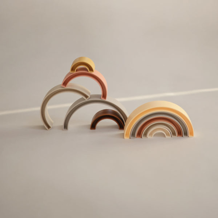 Picture of Mushie® Stacking Rainbow Sol