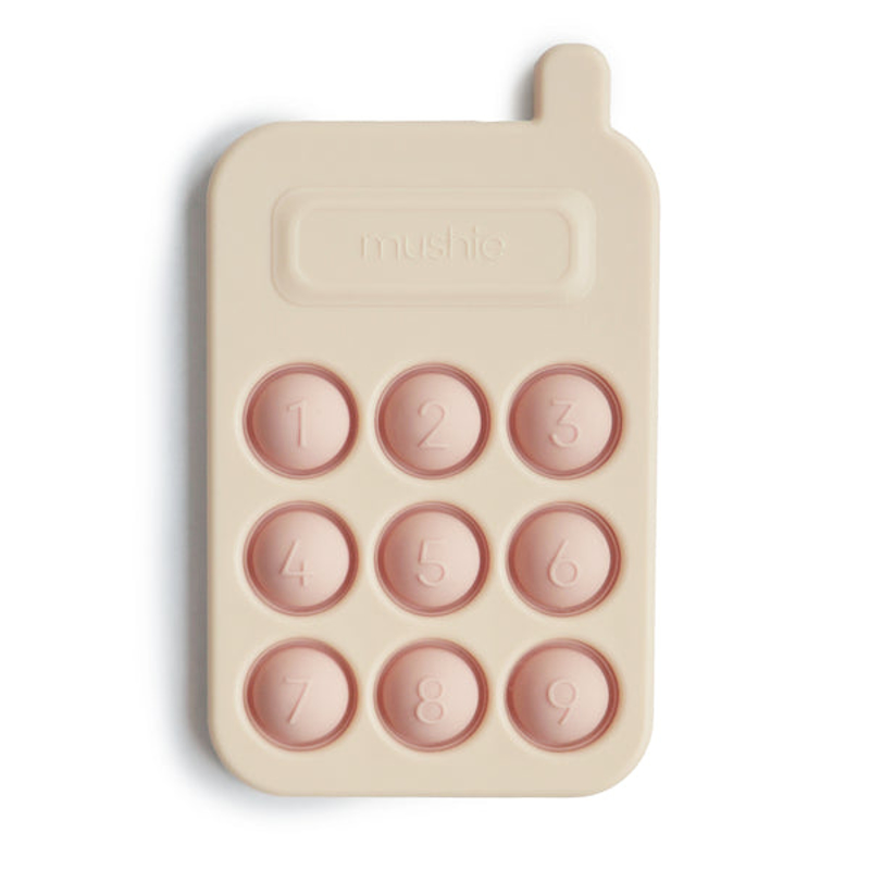 Picture of Mushie® Phone Press Toy Blush