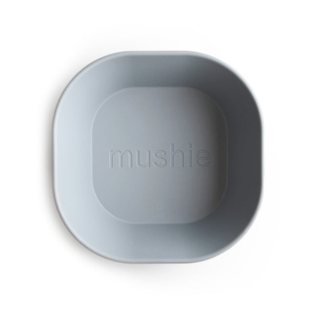 Picture of Mushie® Square Dinnerware Bowl Set of 2 Cloud