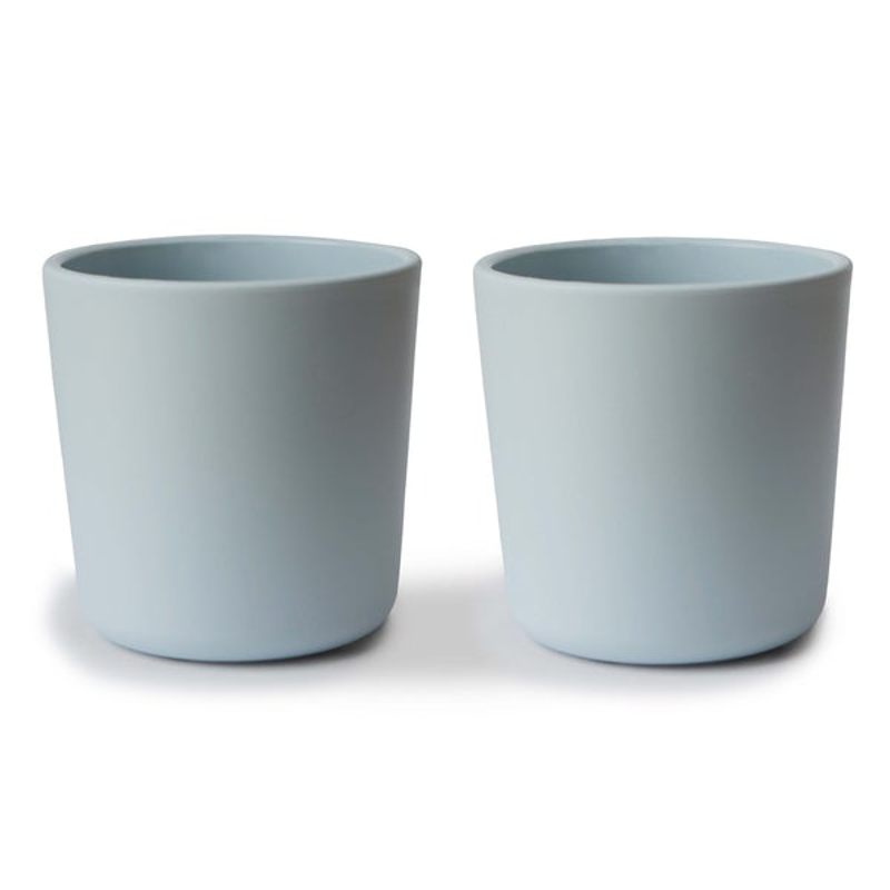 Picture of Mushie® Dinnerware Cup Set of 2 Powder Blue