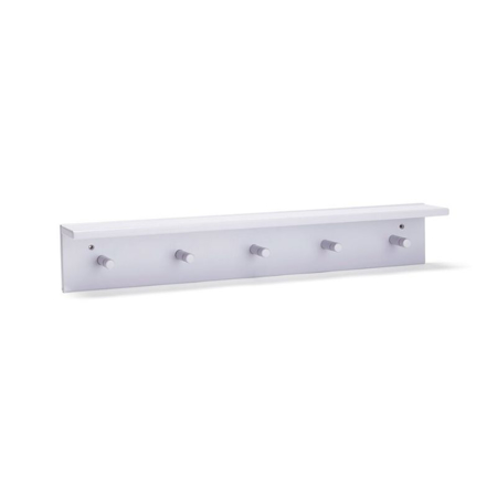 Picture of Kids Concept® Shelf with hooks - Lilac