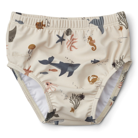 Liewood® Anthony Baby Swim Pants Sea Creature/Sandy Mix 56/62