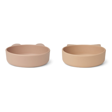 Picture of Liewood® Vanessa Plate 2 Pack Tuscany Rose/Pale Tuscany Mix