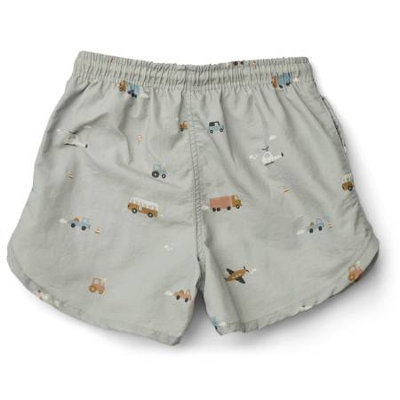 Liewood® Aiden Board shorts Vehicles/Dove Blue Mix