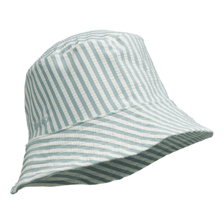 Picture of Liewood® Matty Sun Hat Sea Blue/White