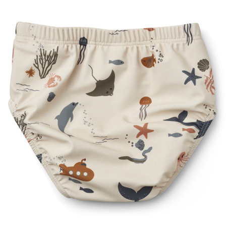 Picture of Liewood® Anthony Baby Swim Pants Sea Creature/Sandy Mix