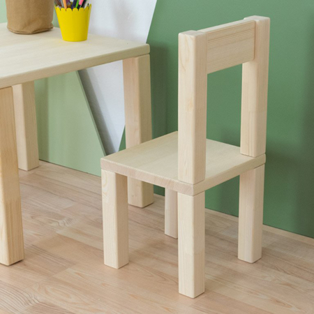 Picture of Benlemi® Children's Little Chair OPEE Natural