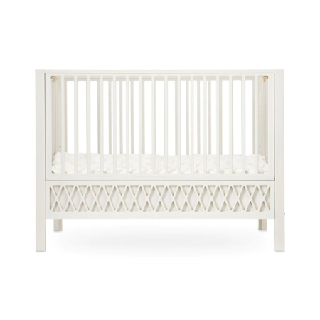 Picture of CamCam® Harlequin Baby Bed, Closed Ends 60x120cm - Light Sand