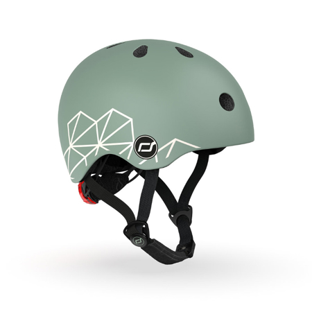 Picture of Scoot & Ride® Baby helmet XXS-S (45-51cm) Green Lines