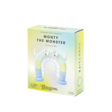 SunnyLife® Inflatable Sprinkler Giant Monty the Monster