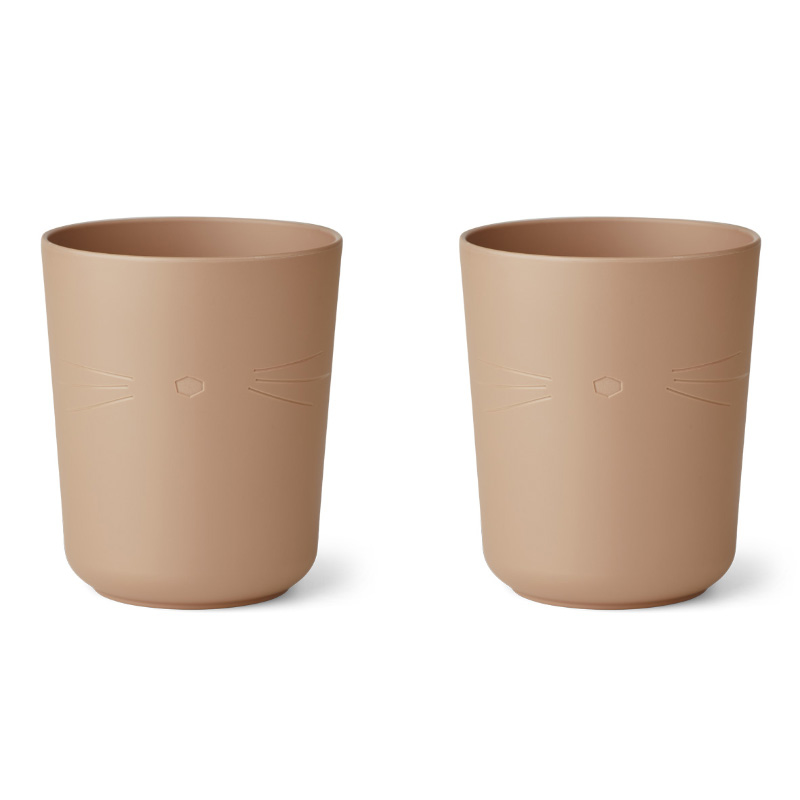 Picture of Liewood® Stine cup 2-pack Cat/Pale Tuscany