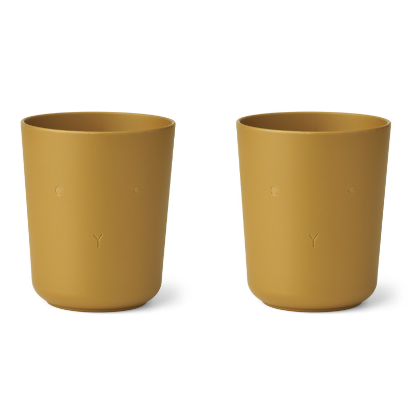 Picture of Liewood® Stine cup 2-pack Rabbit/Golden Caramel